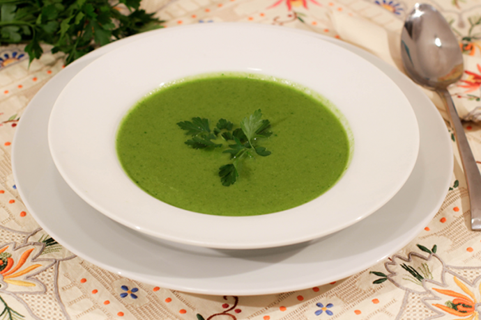receitas de sopa verde